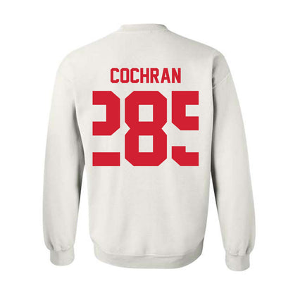 Nebraska - NCAA Wrestling : Lucas Cochran - Classic Shersey Crewneck Sweatshirt-2