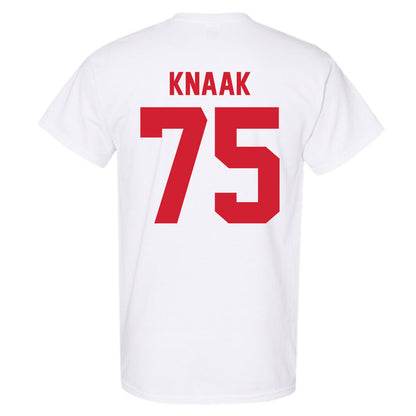 Nebraska - NCAA Football : Tyler Knaak - Classic Shersey T-Shirt-2