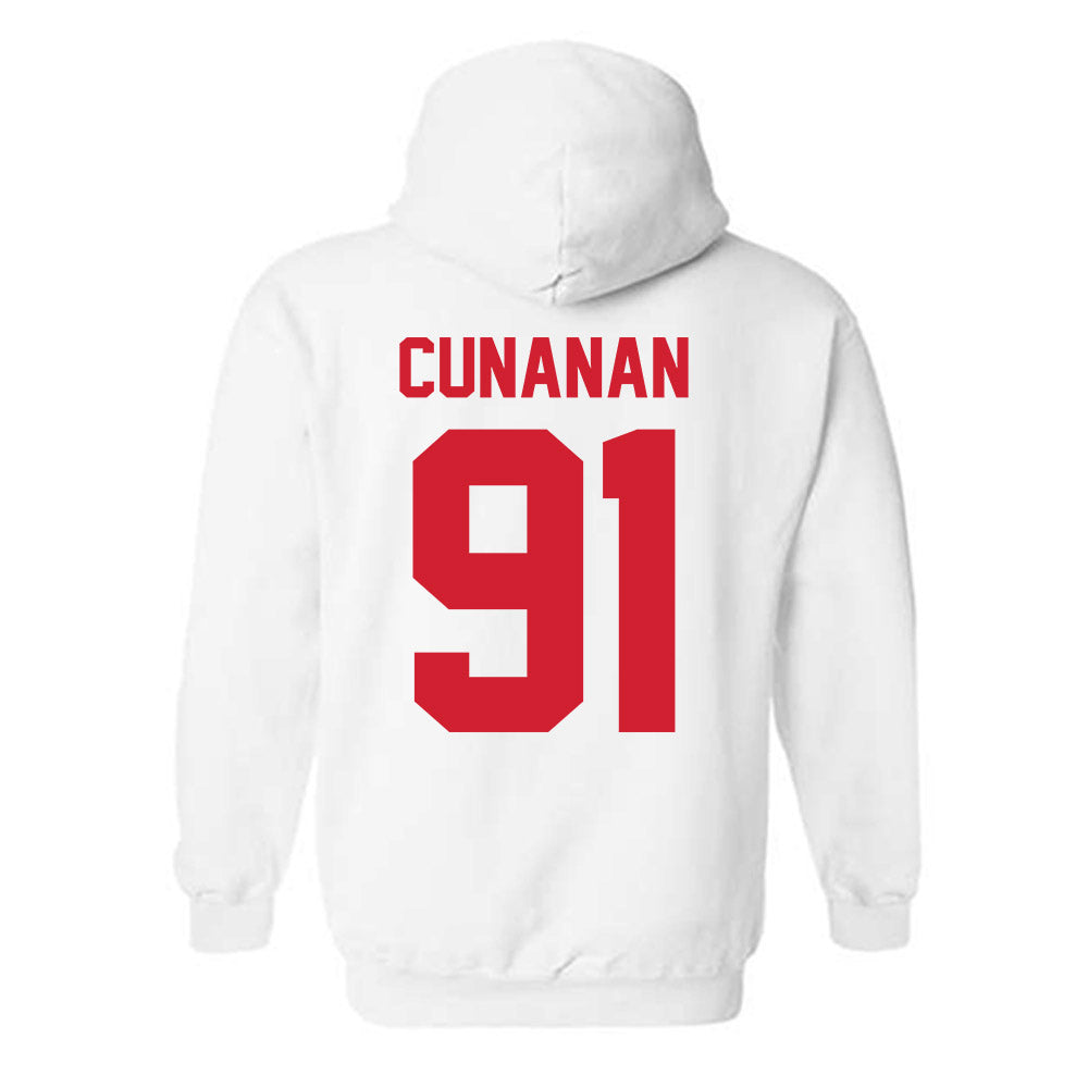 Nebraska - NCAA Football : Kyle Cunanan - Classic Shersey Hooded Sweatshirt-2