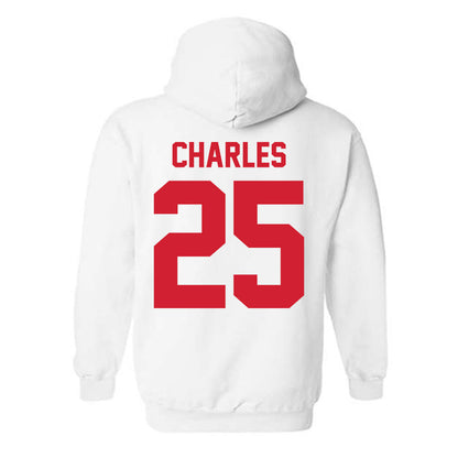 Nebraska - NCAA Football : Jeremiah charles - Classic Shersey Hooded Sweatshirt-1