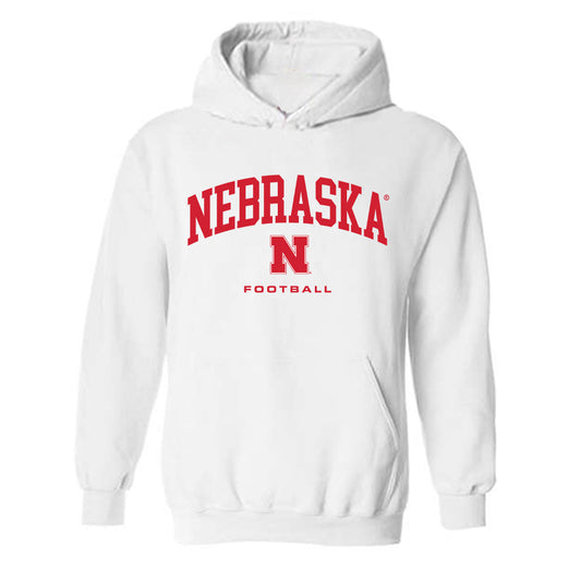 Nebraska - NCAA Football : Jamal Rule - Classic Shersey Hooded Sweatshirt-0