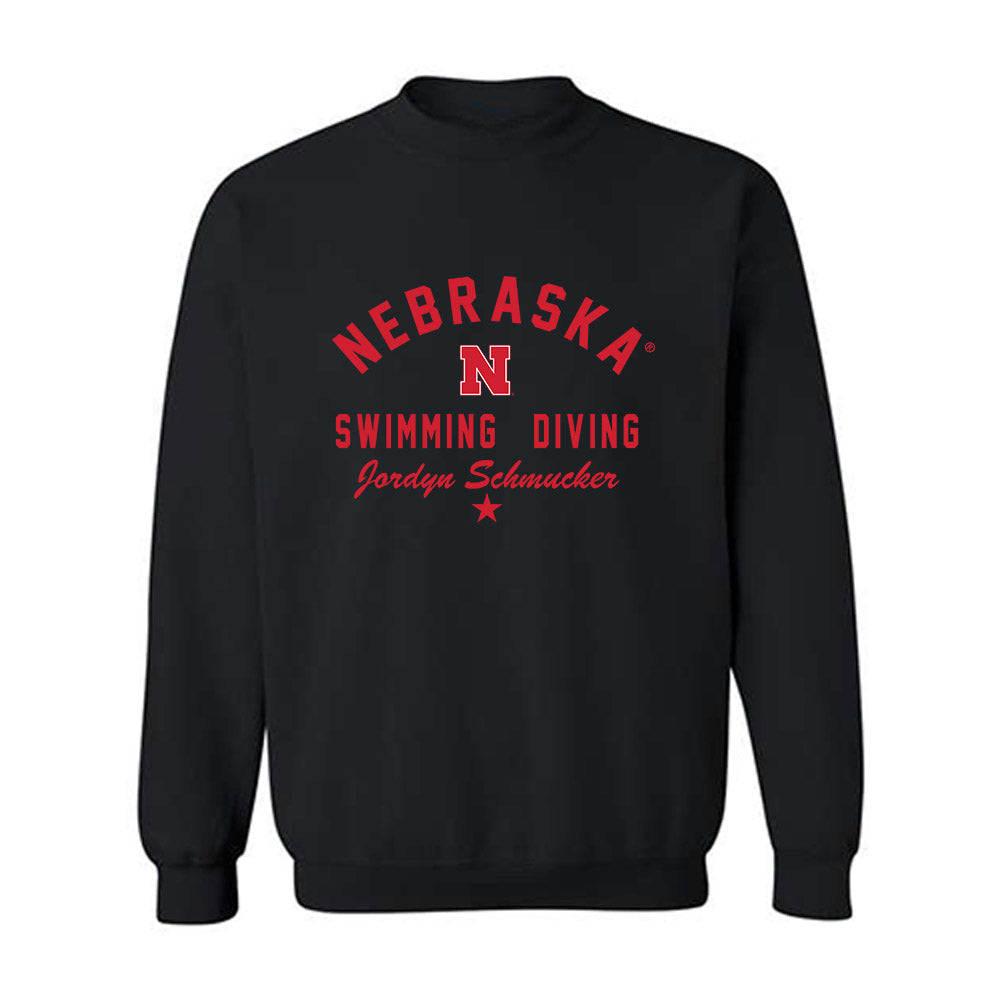 Nebraska - NCAA Women's Swimming & Diving : Jordyn Schmucker - Classic Shersey Crewneck Sweatshirt-0
