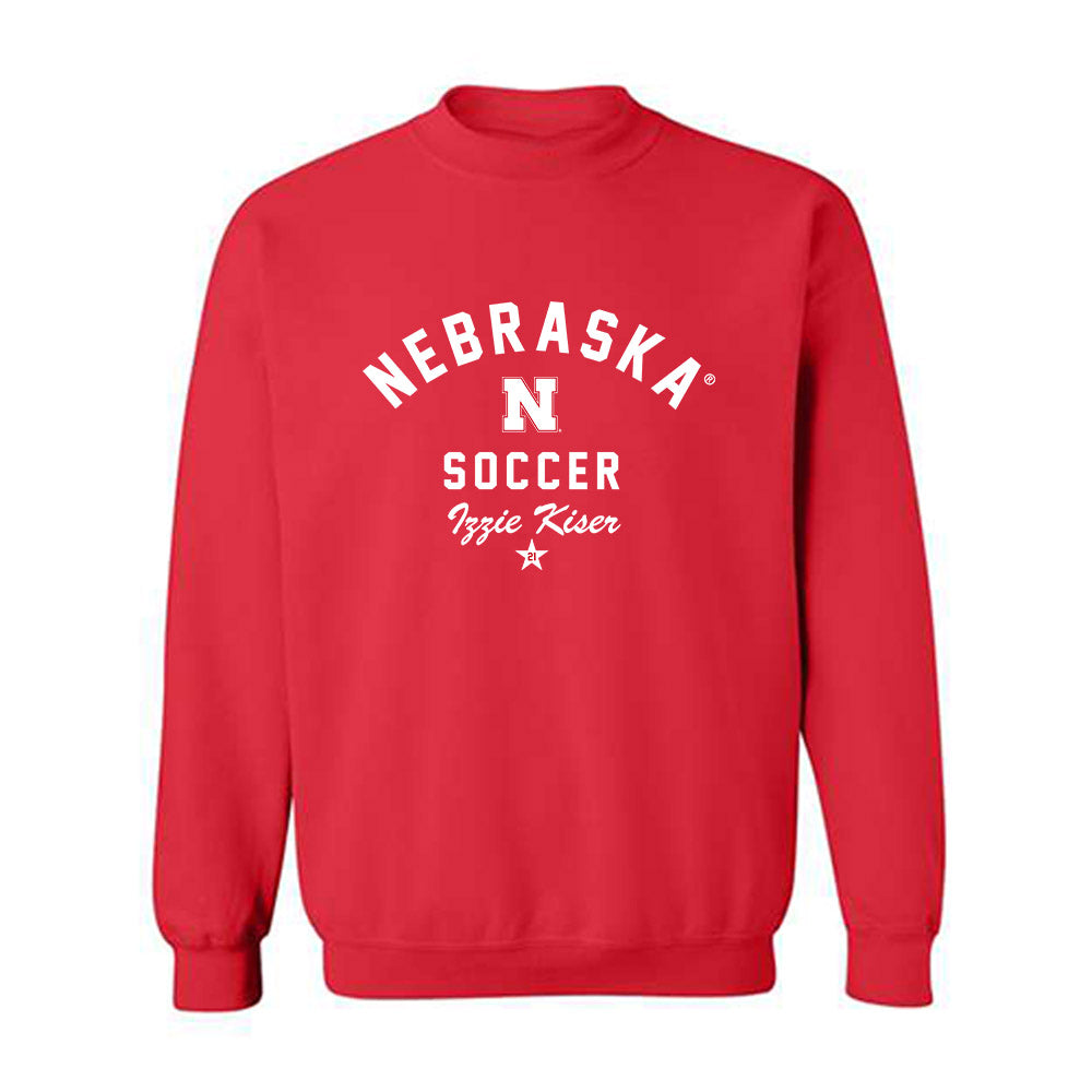 Nebraska - NCAA Women's Soccer : Izzie Kiser - Classic Shersey Crewneck Sweatshirt-3