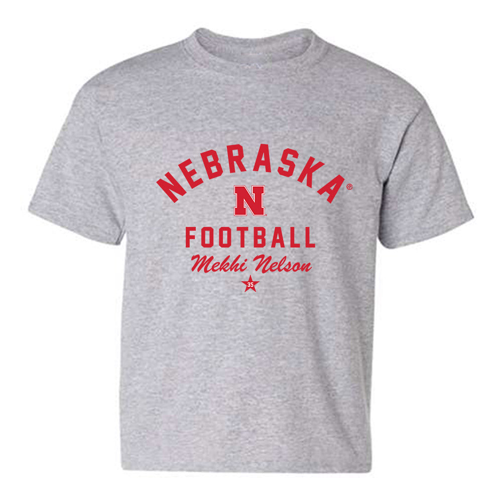 Nebraska - NCAA Football : Mekhi Nelson - Classic Shersey Youth T-Shirt-2