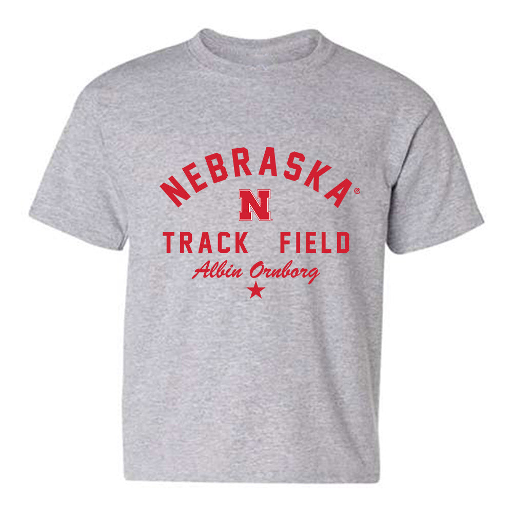 Nebraska - NCAA Men's Track & Field : Albin Ornborg - Classic Shersey Youth T-Shirt-0