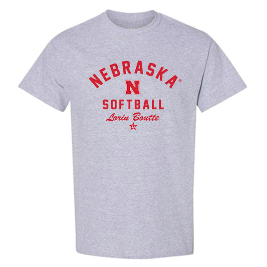 Nebraska - NCAA Softball : Lorin Boutte - Classic Shersey T-Shirt-0