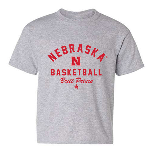 Nebraska - NCAA Women's Basketball : Britt Prince - Classic Shersey Youth T-Shirt-0