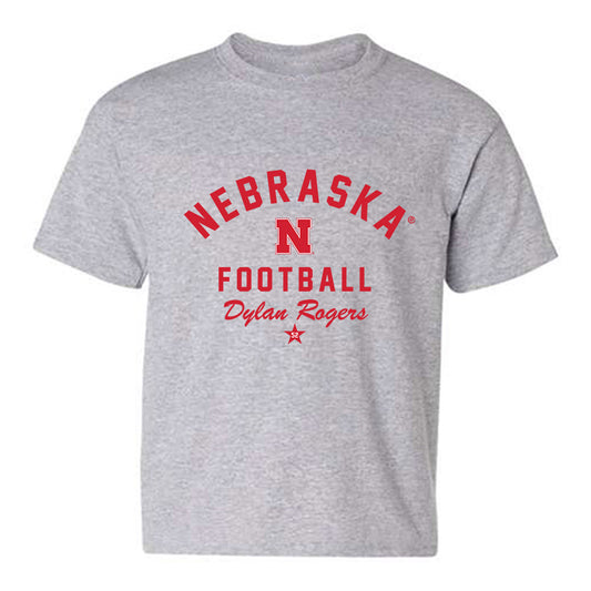 Nebraska - NCAA Football : Dylan Rogers - Classic Shersey Youth T-Shirt-0