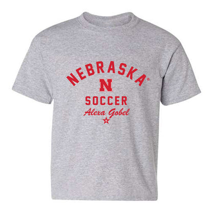 Nebraska - NCAA Women's Soccer : Alexa Gobel - Classic Shersey Youth T-Shirt-0