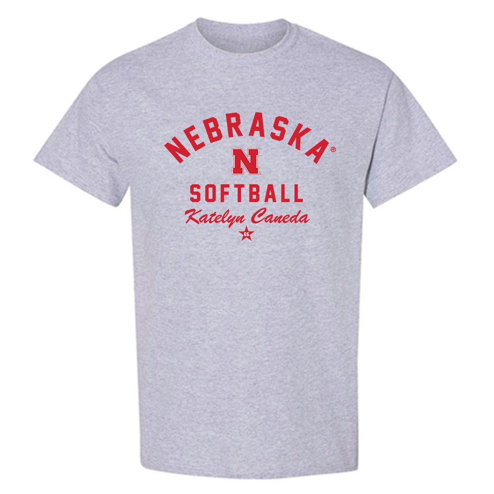 Nebraska - NCAA Softball : Katelyn Caneda - Classic Shersey T-Shirt-0
