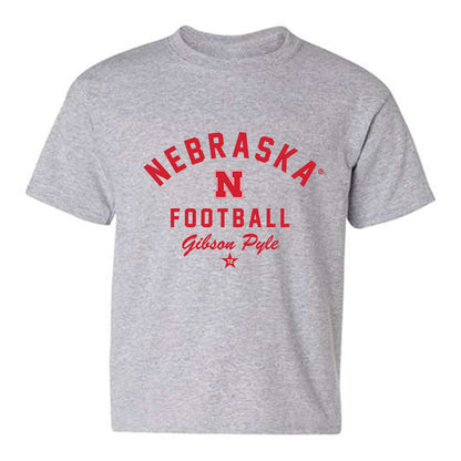 Nebraska - NCAA Football : Gibson Pyle - Classic Shersey Youth T-Shirt-1