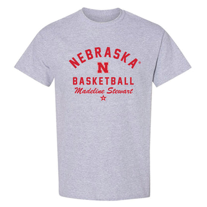 Nebraska - NCAA Women's Basketball : Madeline Stewart - Classic Shersey T-Shirt-1
