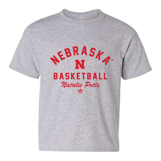 Nebraska - NCAA Women's Basketball : Natalie Potts - Classic Shersey Youth T-Shirt-0