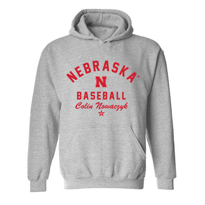 Nebraska - NCAA Baseball : Colin Nowaczyk - Classic Shersey Hooded Sweatshirt-2