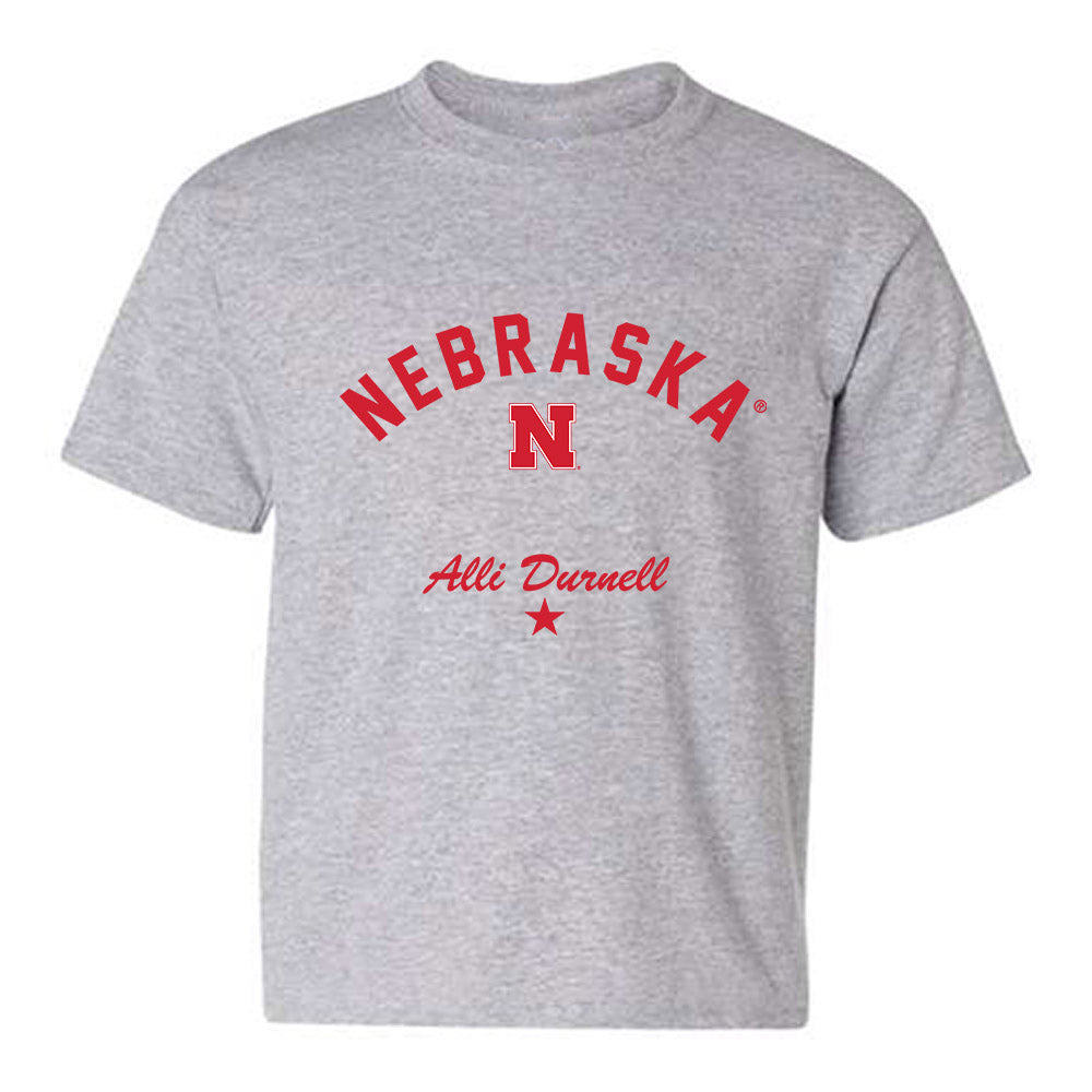 Nebraska - NCAA Softball : Alli Durnell - Classic Shersey Youth T-Shirt-2