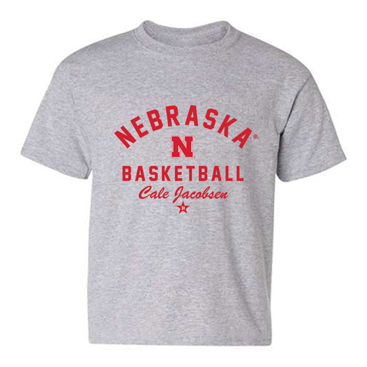 Nebraska - NCAA Men's Basketball : Cale Jacobsen - Classic Shersey Youth T-Shirt-0