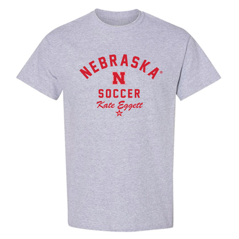 Nebraska - NCAA Women's Soccer : Kate Eggett - Classic Shersey T-Shirt-0