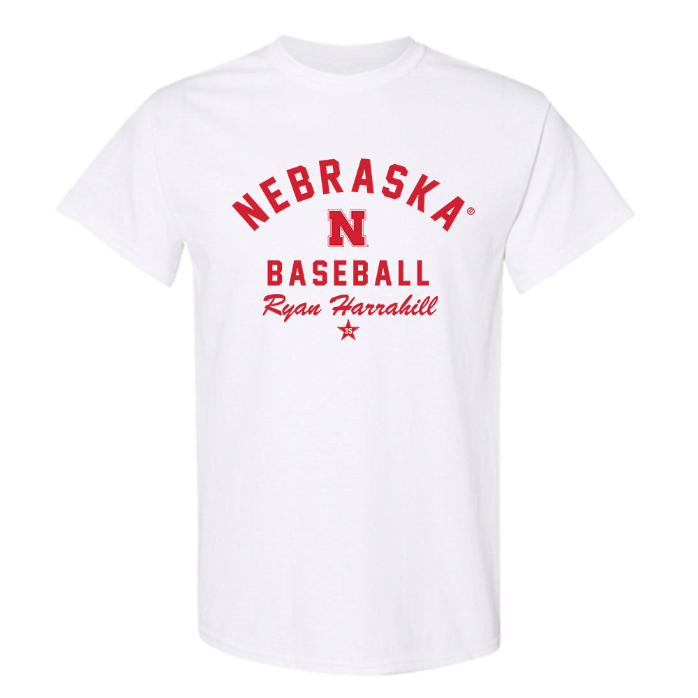 Nebraska - NCAA Baseball : Ryan Harrahill - Classic Shersey T-Shirt-0
