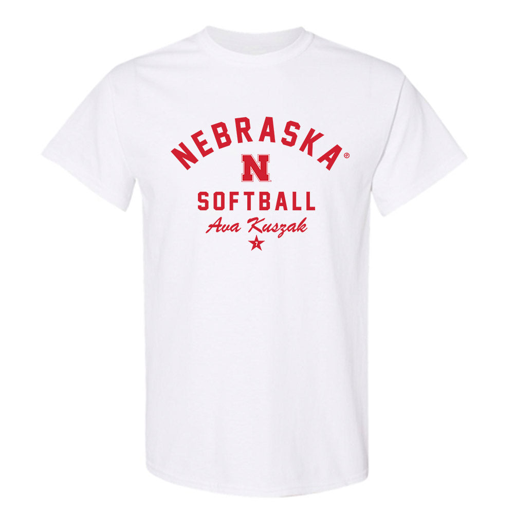 Nebraska - NCAA Softball : Ava Kuszak - Classic Shersey T-Shirt-2