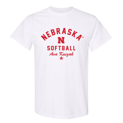 Nebraska - NCAA Softball : Ava Kuszak - Classic Shersey T-Shirt-2