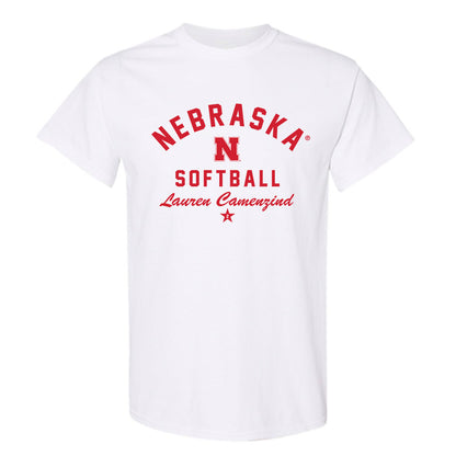Nebraska - NCAA Softball : Lauren Camenzind - Classic Shersey T-Shirt-2