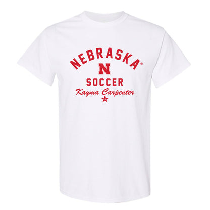 Nebraska - NCAA Women's Soccer : Kayma Carpenter - Classic Shersey T-Shirt-1