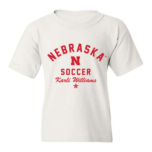 Nebraska - NCAA Women's Soccer : Karli Williams - Classic Shersey Youth T-Shirt-0