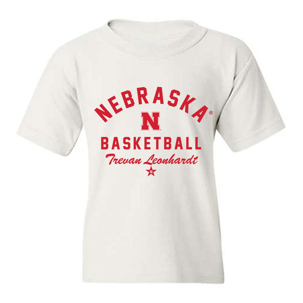 Nebraska - NCAA Men's Basketball : Trevan Leonhardt - Classic Shersey Youth T-Shirt-2