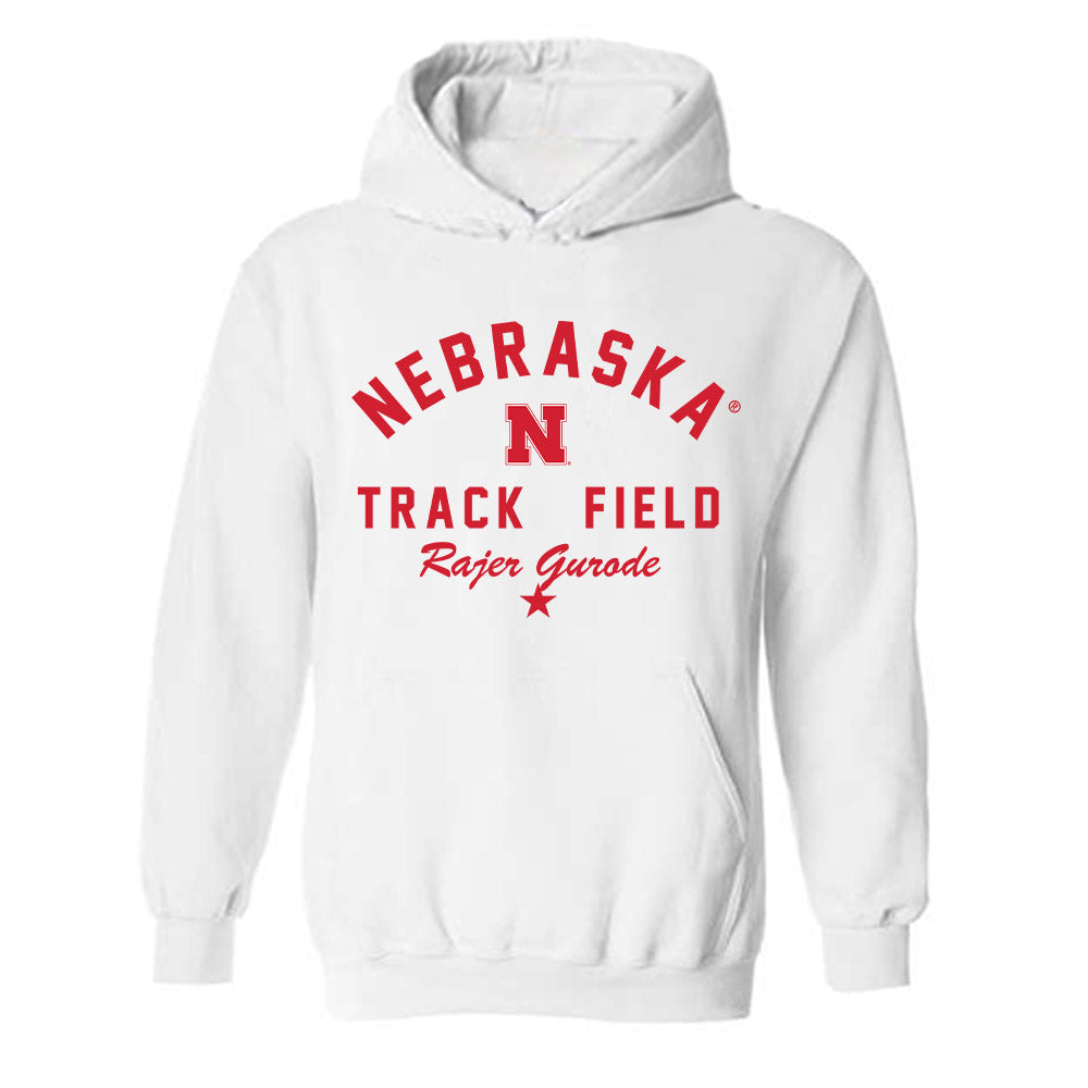 Nebraska - NCAA Women's Track & Field : Rajer Gurode - Classic Shersey Hooded Sweatshirt-0