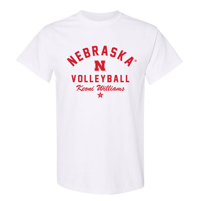Nebraska - NCAA Women's Volleyball : Keoni Williams - Classic Shersey T-Shirt-1