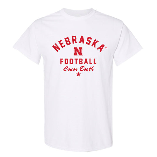 Nebraska - NCAA Football : Conor Booth - Classic Shersey T-Shirt-0