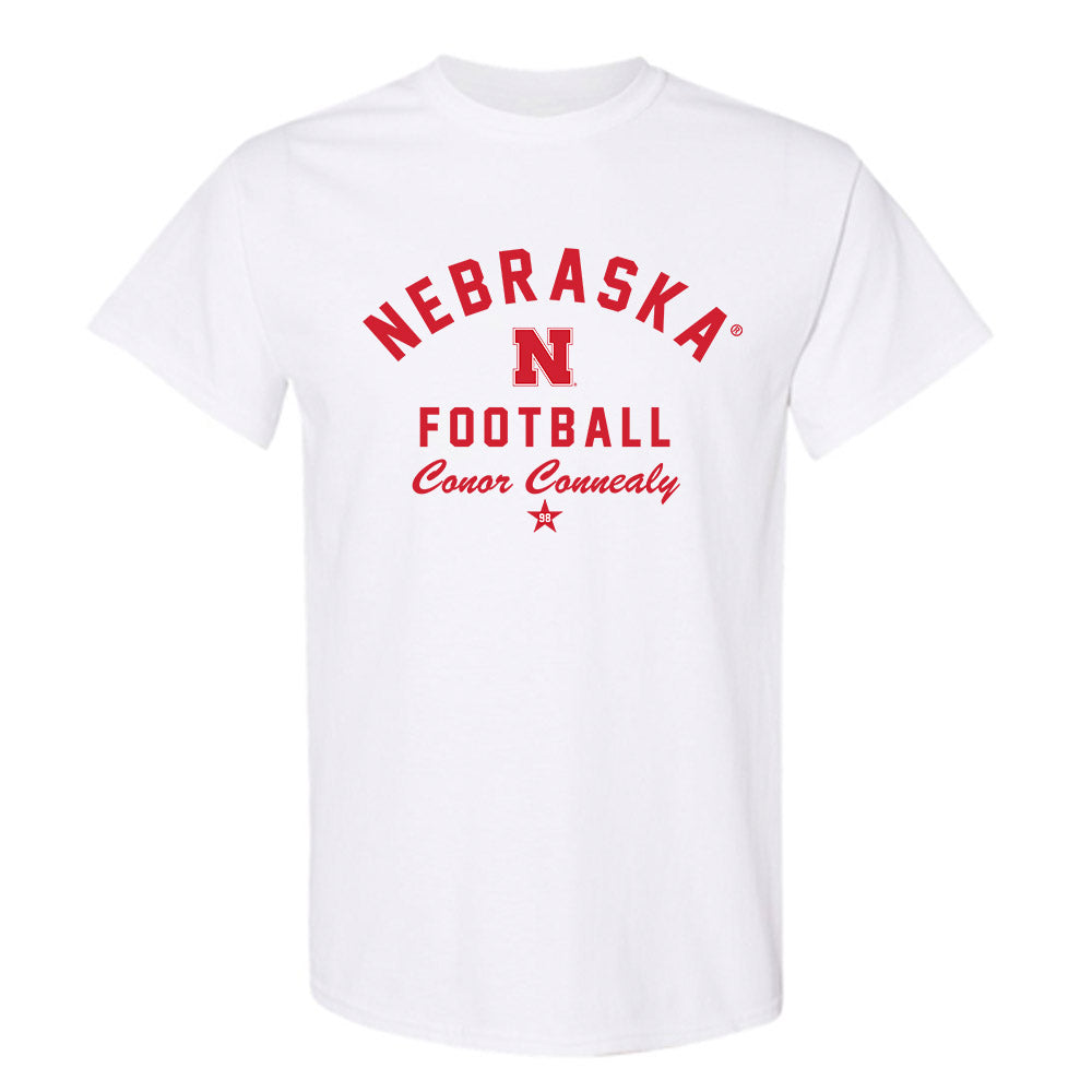 Nebraska - NCAA Football : Conor Connealy - Classic Shersey T-Shirt-0