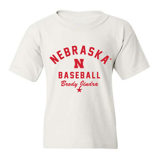 Nebraska - NCAA Baseball : Brody Jindra - Classic Shersey Youth T-Shirt-0