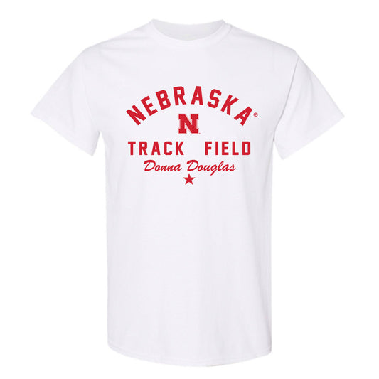 Nebraska - NCAA Women's Track & Field : Donna Douglas - Classic Shersey T-Shirt-0