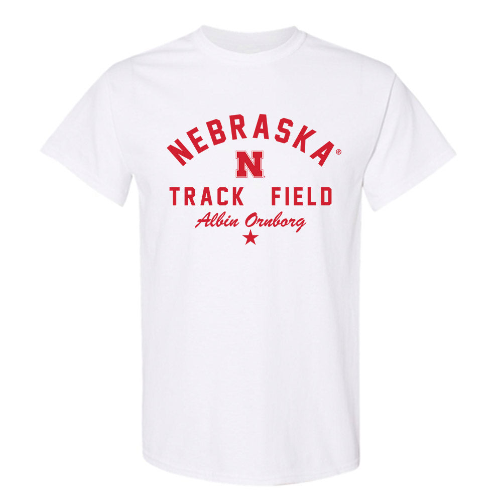Nebraska - NCAA Men's Track & Field : Albin Ornborg - Classic Shersey T-Shirt-2