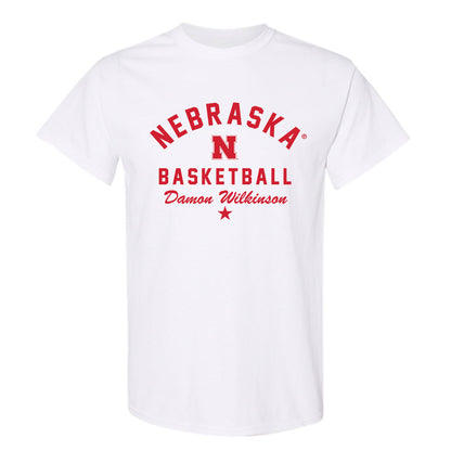 Nebraska - NCAA Men's Basketball : Damon Wilkinson - Classic Shersey T-Shirt-1