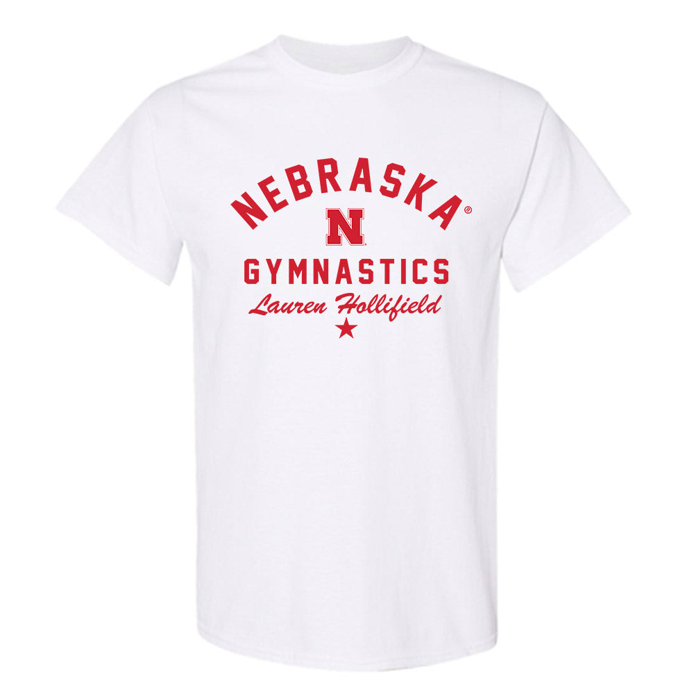 Nebraska - NCAA Women's Gymnastics : Lauren Hollifield - Classic Shersey T-Shirt-2