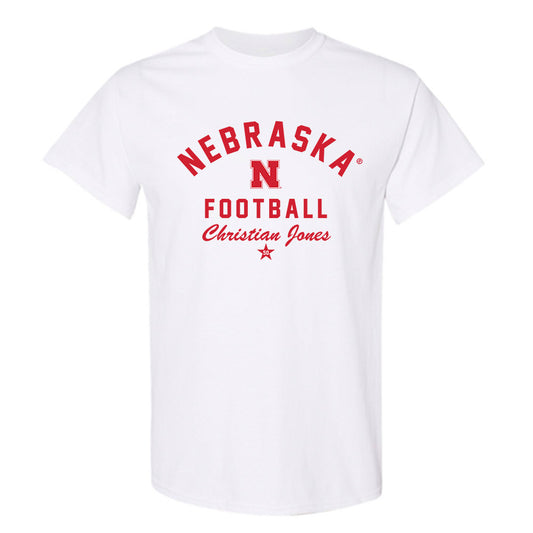 Nebraska - NCAA Football : Christian Jones - Classic Shersey T-Shirt-0
