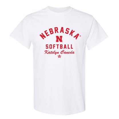 Nebraska - NCAA Softball : Katelyn Caneda - Classic Shersey T-Shirt-2