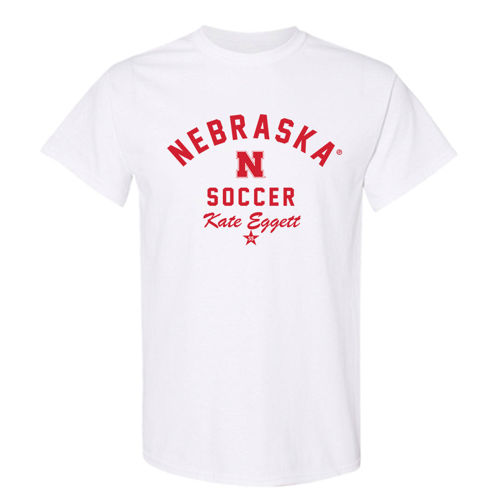 Nebraska - NCAA Women's Soccer : Kate Eggett - Classic Shersey T-Shirt-1