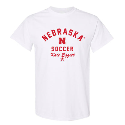 Nebraska - NCAA Women's Soccer : Kate Eggett - Classic Shersey T-Shirt-1