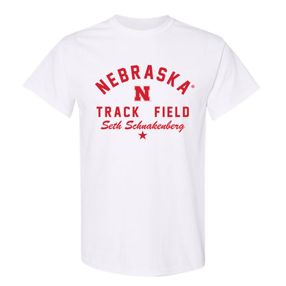 Nebraska - NCAA Men's Track & Field : Seth Schnakenberg - Classic Shersey T-Shirt-1