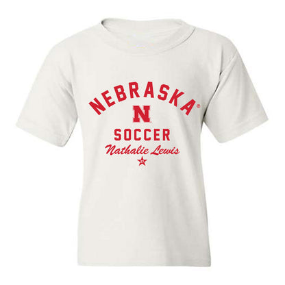 Nebraska - NCAA Women's Soccer : Nathalie Lewis - Classic Shersey Youth T-Shirt-2