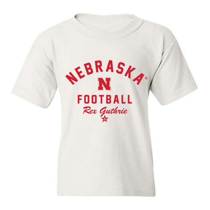 Nebraska - NCAA Football : Rex Guthrie - Classic Shersey Youth T-Shirt-0