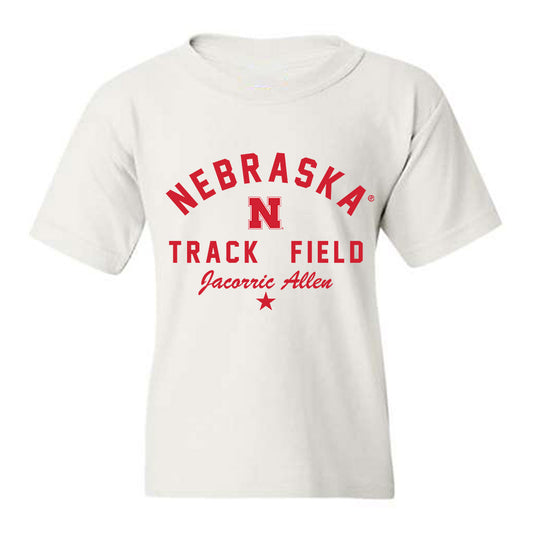 Nebraska - NCAA Men's Track & Field : Jacorric Allen - Classic Shersey Youth T-Shirt-0