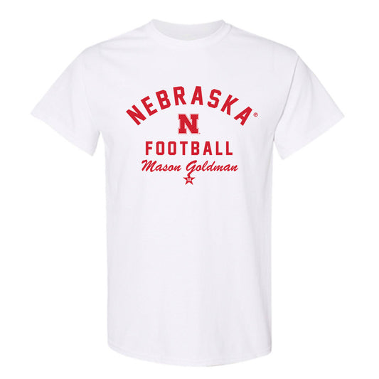 Nebraska - NCAA Football : Mason Goldman - Classic Shersey T-Shirt-0