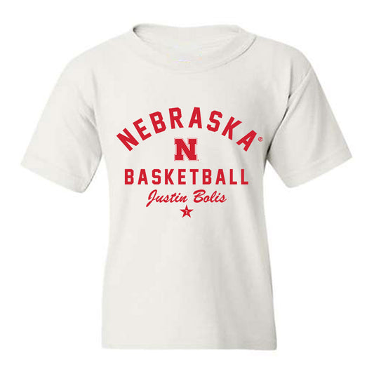 Nebraska - NCAA Men's Basketball : Justin Bolis - Classic Shersey Youth T-Shirt-0