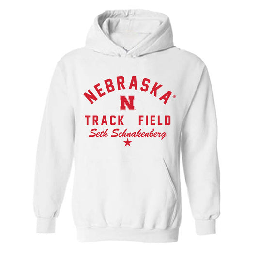 Nebraska - NCAA Men's Track & Field : Seth Schnakenberg - Classic Shersey Hooded Sweatshirt-0