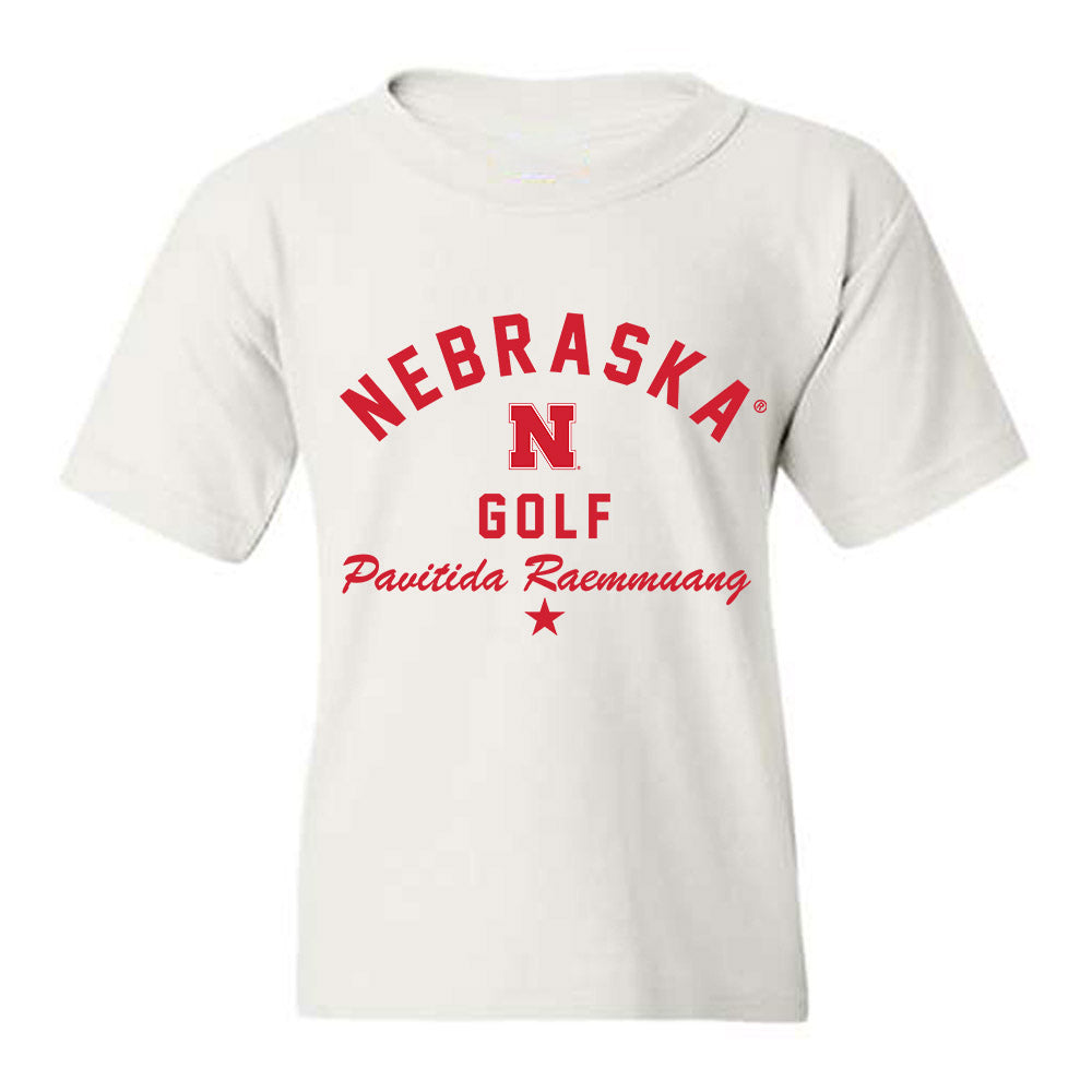 Nebraska - NCAA Women's Golf : Pavitida Raemmuang - Classic Shersey Youth T-Shirt-2