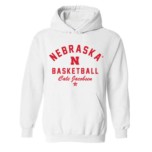 Nebraska - NCAA Men's Basketball : Cale Jacobsen - Classic Shersey Hooded Sweatshirt-0